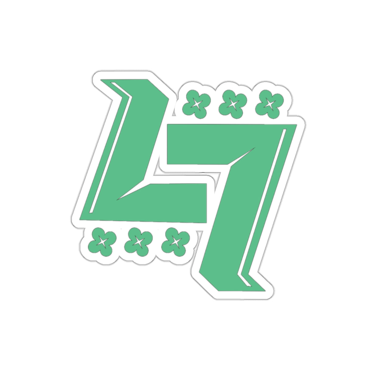 Lucky 7s Logo Sticker