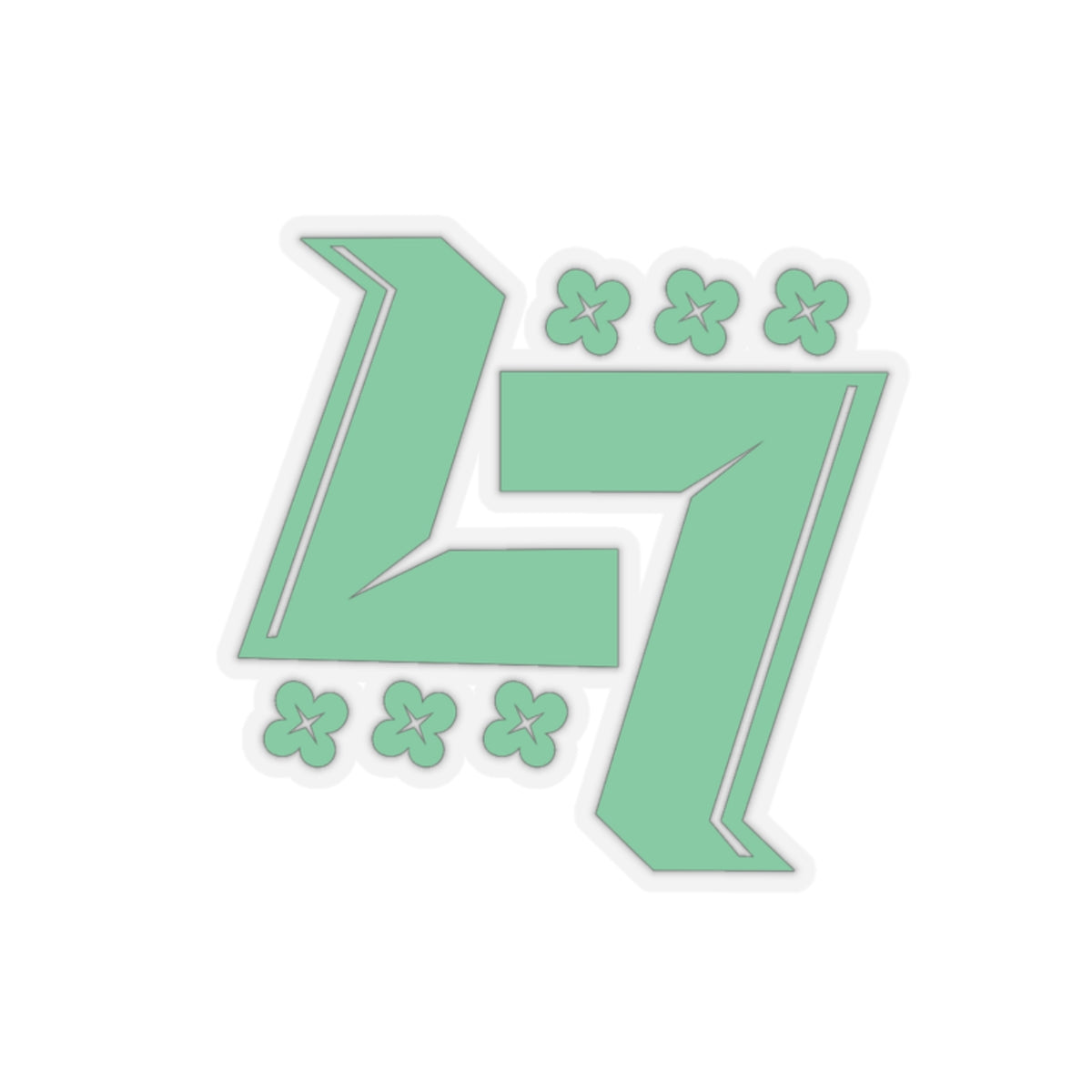 Lucky 7s Logo Sticker