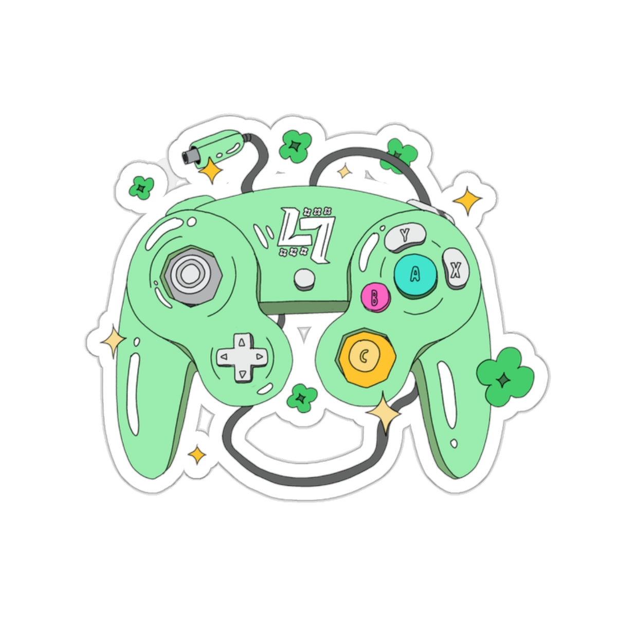 Lucky 7s Controller Sticker