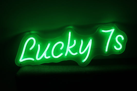 Lucky 7s Neon Sign